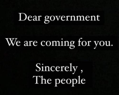 Dear Government