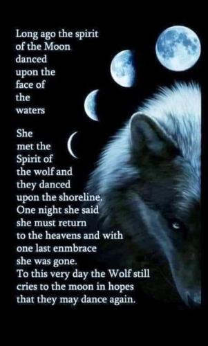 long ago the spirit of the moon