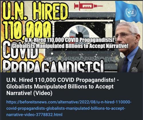 covid propaganda