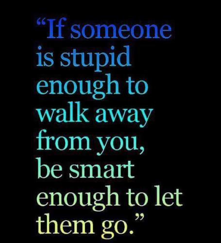 if someone is stupid enough