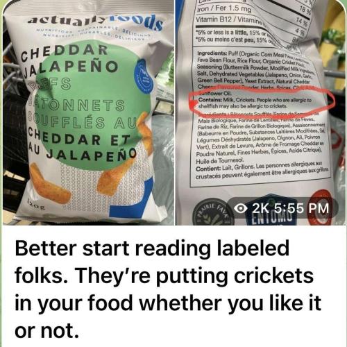 reading labels