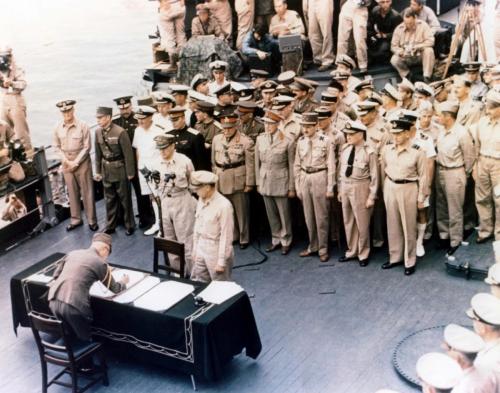 2 Sept 1945 Japanese Surrender