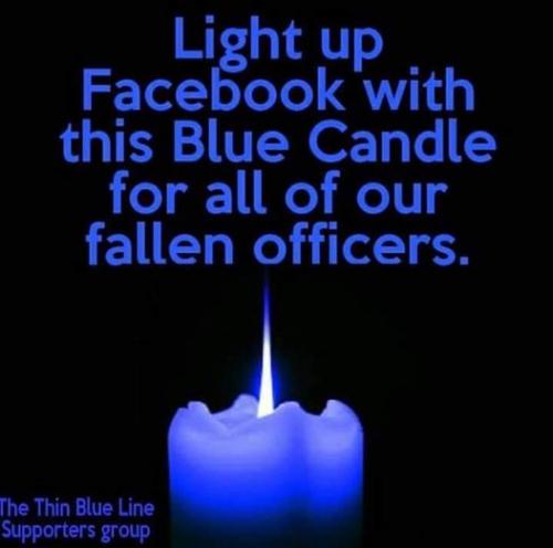 A- FOR THE PEOPLE IN BLUE