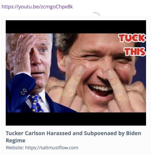 Tucker on Biden