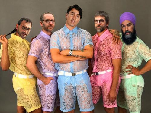 Justin Trudeau - and the faggot showthings