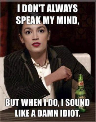 AOC damn fool