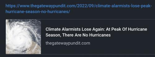 no hurricanes