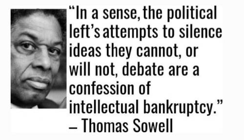 Sowell dems no debate