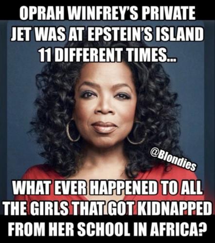 Oprah jet 11 trips