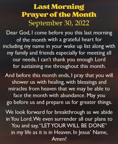 093022 - Let Thy will be dond