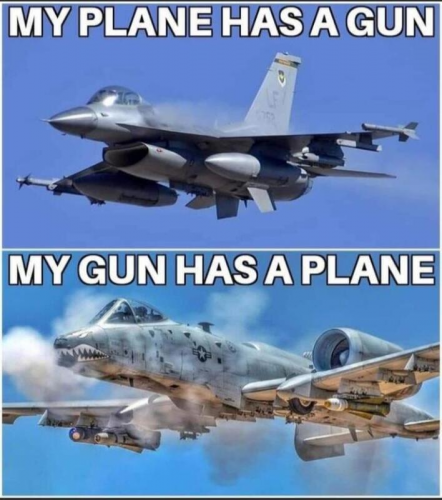 oo plane has a gun