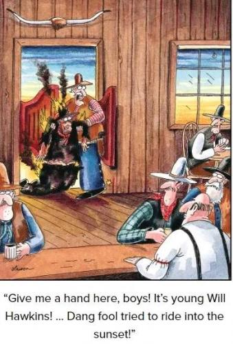 Ride into the sunset