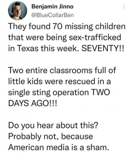 70 sex traffic