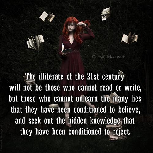 Illeterate
