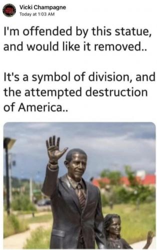 statue to remove