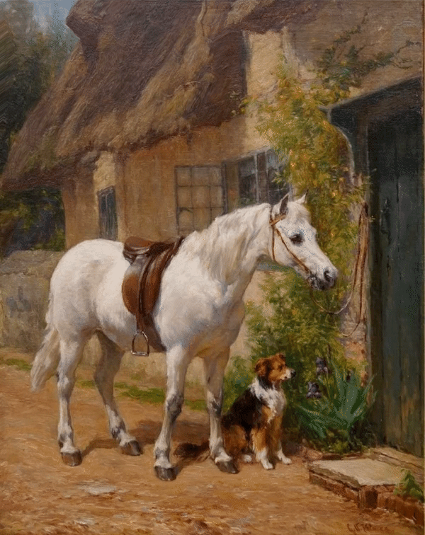 GifHorseWaiting123
