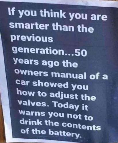 generation 21 - don't do that