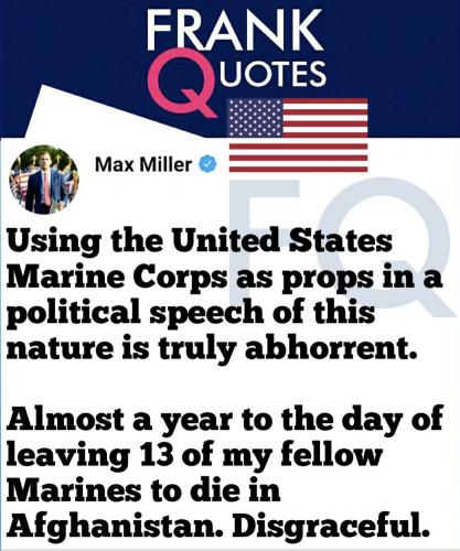 Dems mis use Marines