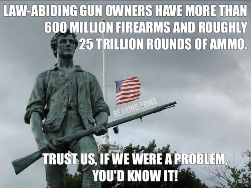 600M guns - no problem