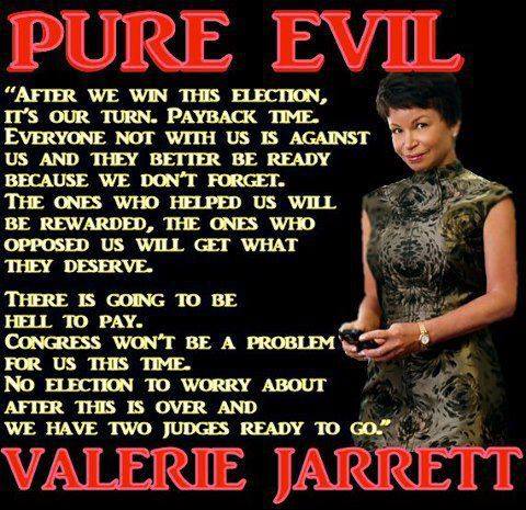 valerie Jarrett threat
