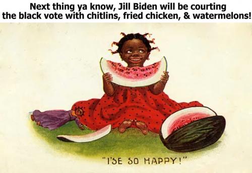 Jill Biden racist meme