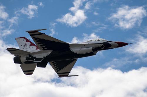 Thunderbird solo plane