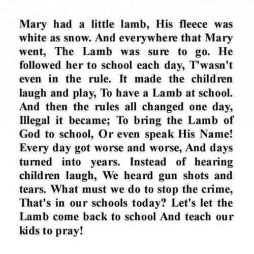 Mary had a little lamb