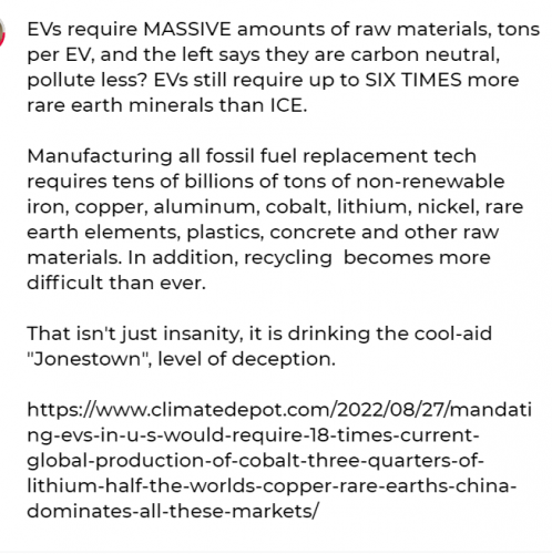 GREEN TECH IS NOT GREEN