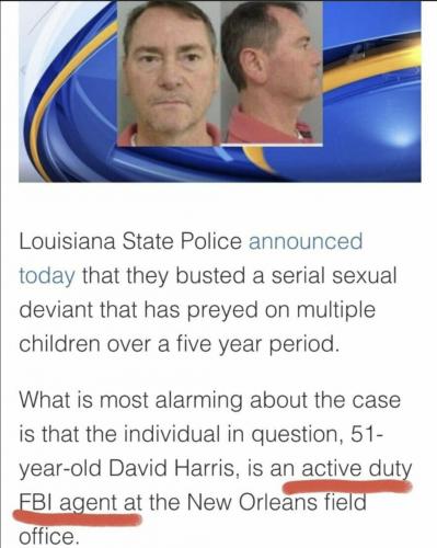 Pedo FBI agent