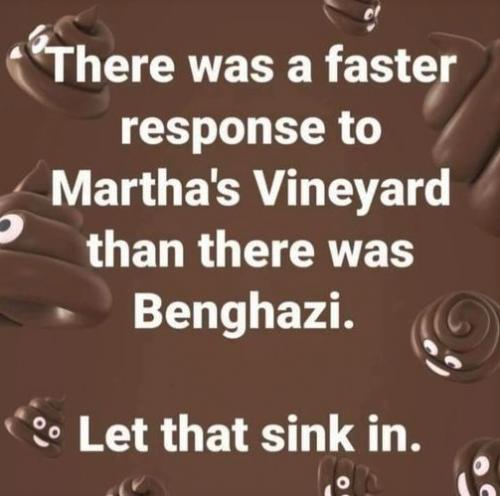 Martha's Vineyard vs Bengazi