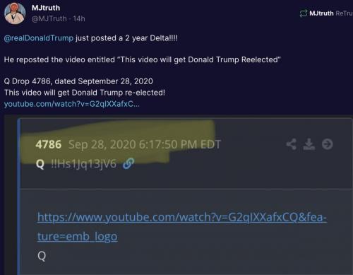 Get Trump re elected