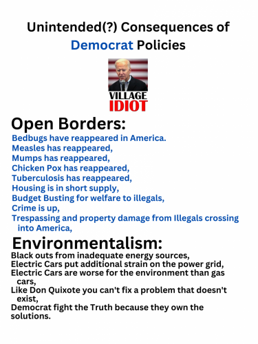 Unintended Consequences