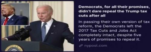 LiberalDemocratsStillHaveNotRepealedPresidentDonaldTrumpTaxCuts