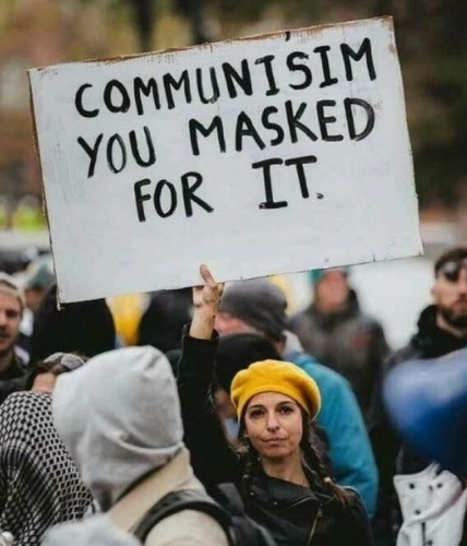 M masked