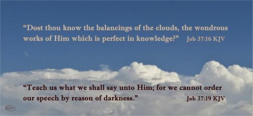 Dost thou know, Teach us