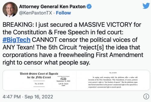 Big tech no censor