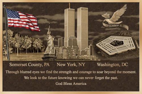9-11-01 Plaque