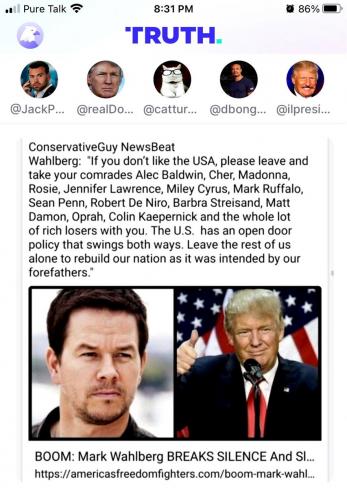 Mark Wahberg Hammers Hollywood Whores