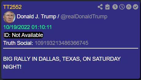 DallasTexasPresidentTrumpRally10222022