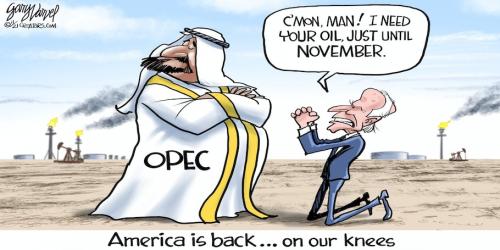 AmericaIsBackOnOurKnees