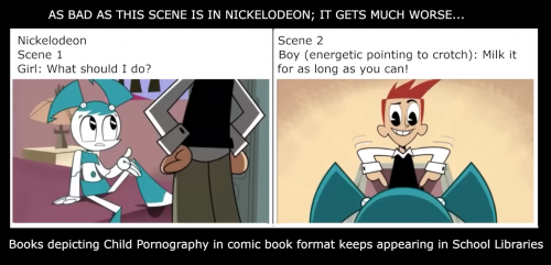 School promote comic book porn to kids