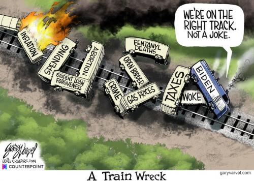 slow joe's train wreck