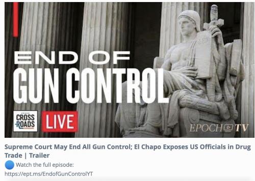 SCOTUS end gun control
