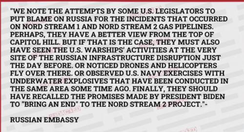 Russia Embassy nordstream