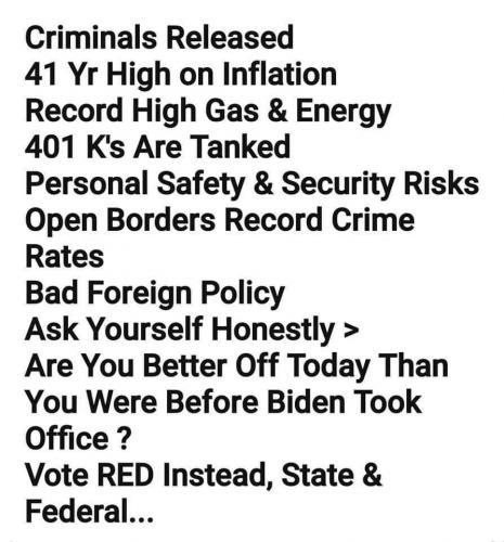 USA vote RED