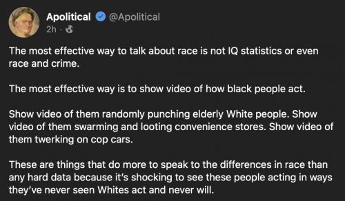 whites never will