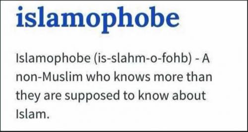 islampphobe defined