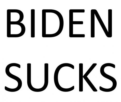 BIDEN SUCKS