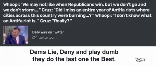 lie deny play dumb