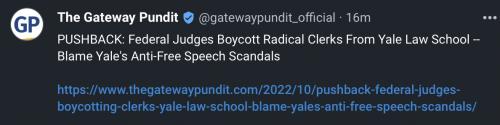 Radical law clerks Yale